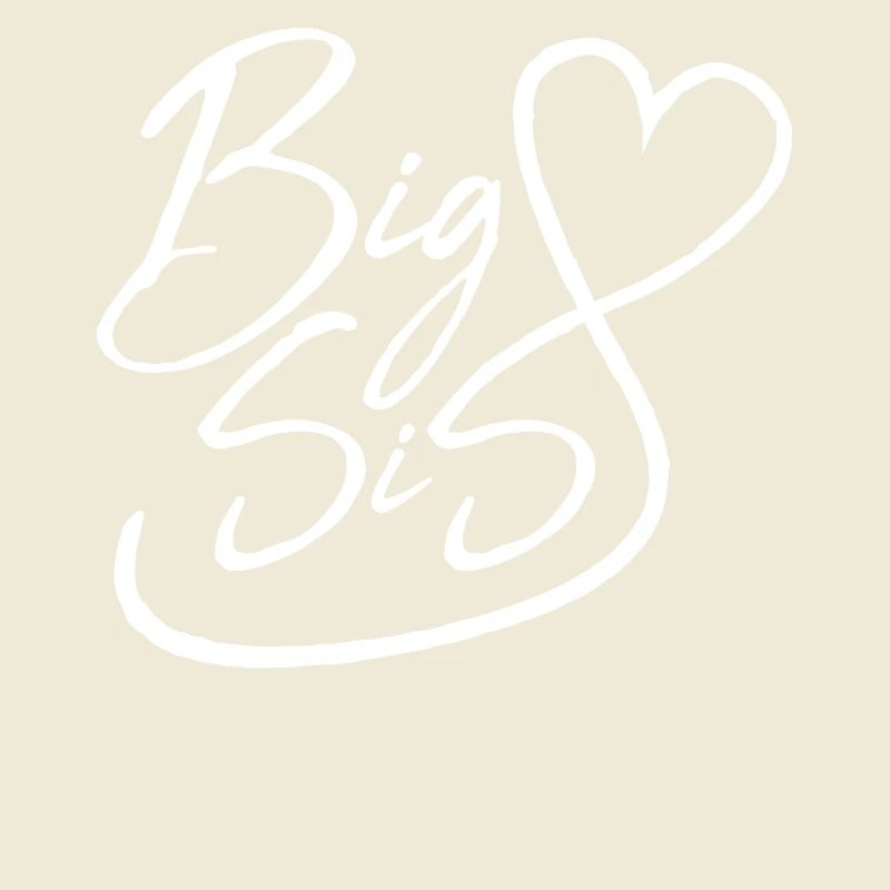 Big Sis Herz - Große Schwester 2021 Mädchen