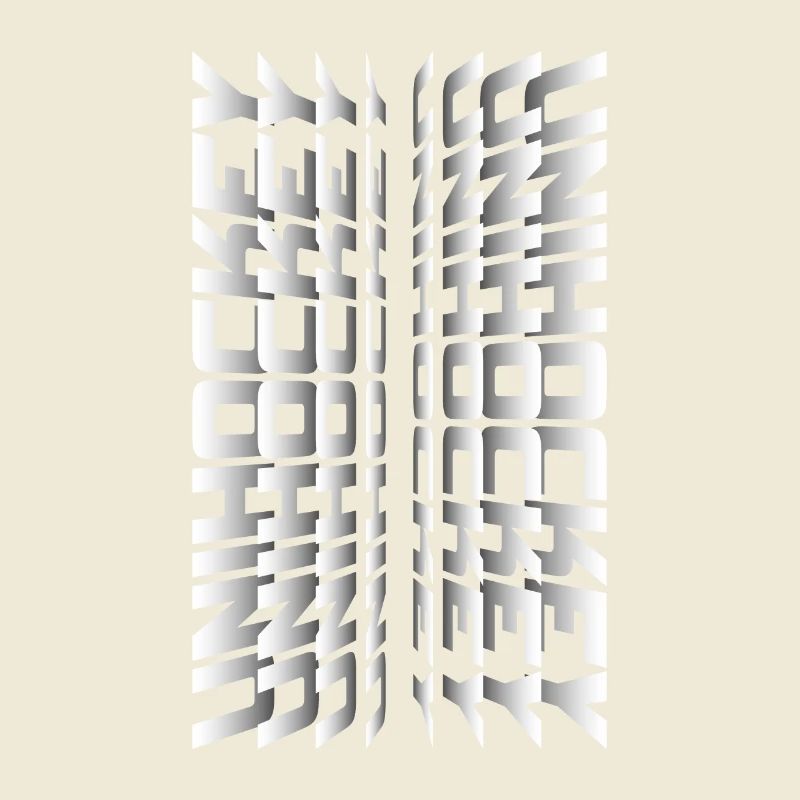 Floorball flipbook typography