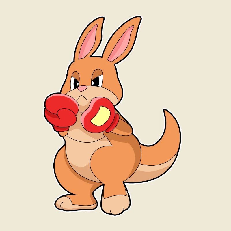 Kangaroo Boxer Boxer Gants de boxe