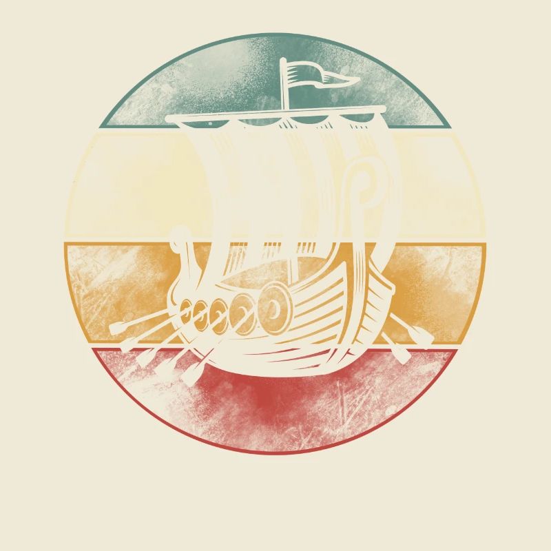 Wikinger Boot, Drachenboot Langschiff