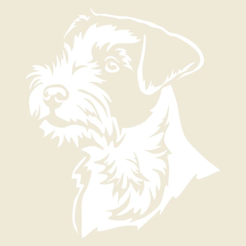 Parson Russell Terrier Kopf "Black Edition"