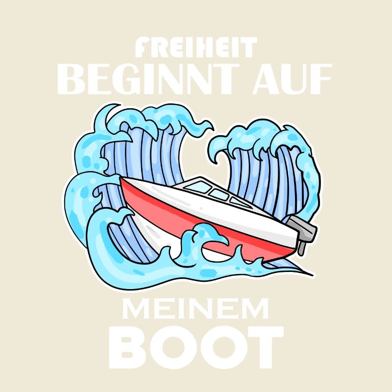 Motorboot Kapitän Boot Geschenk