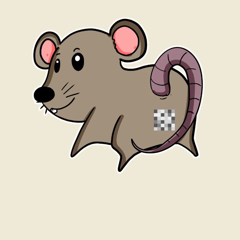 Maus Arsch - Maus Hintern
