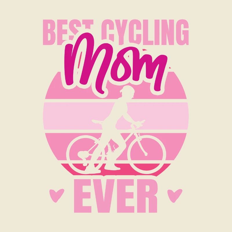 Radfahrer Mutter
