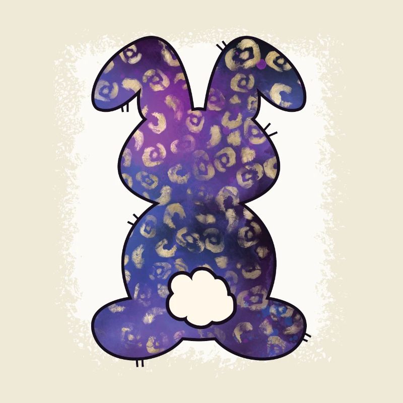 Leopard Print Bleached Easter