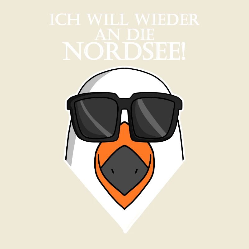 Nordsee Plattdeutsch Spruch Moin Möwe