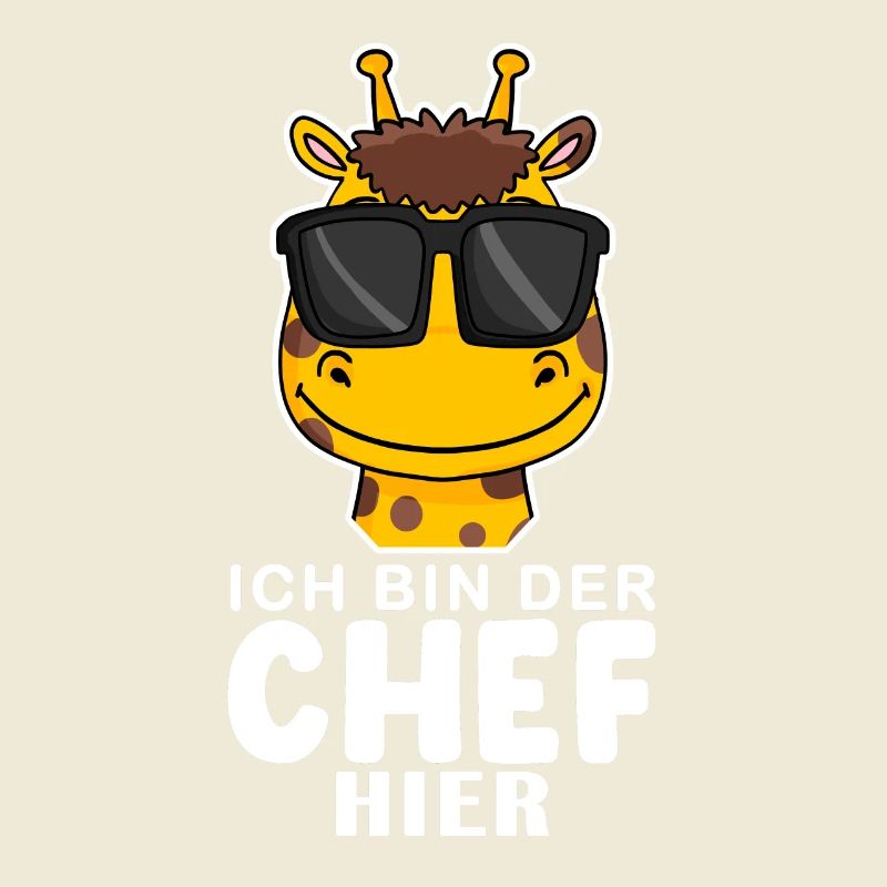 Cool Giraffe Chef Spruch