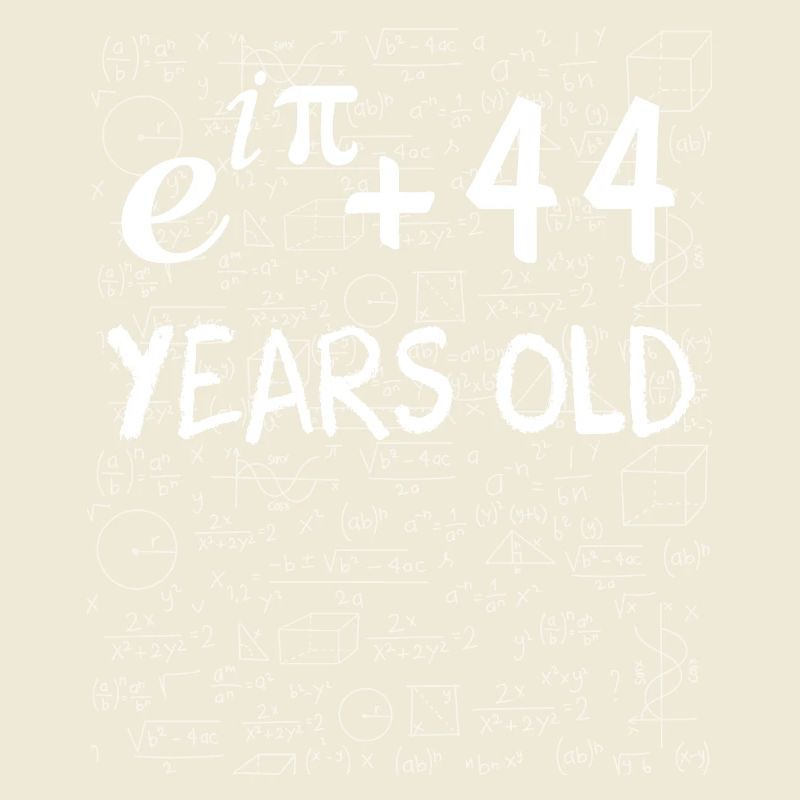 43rd Birthday 43 Years Euler Identity Math Gift
