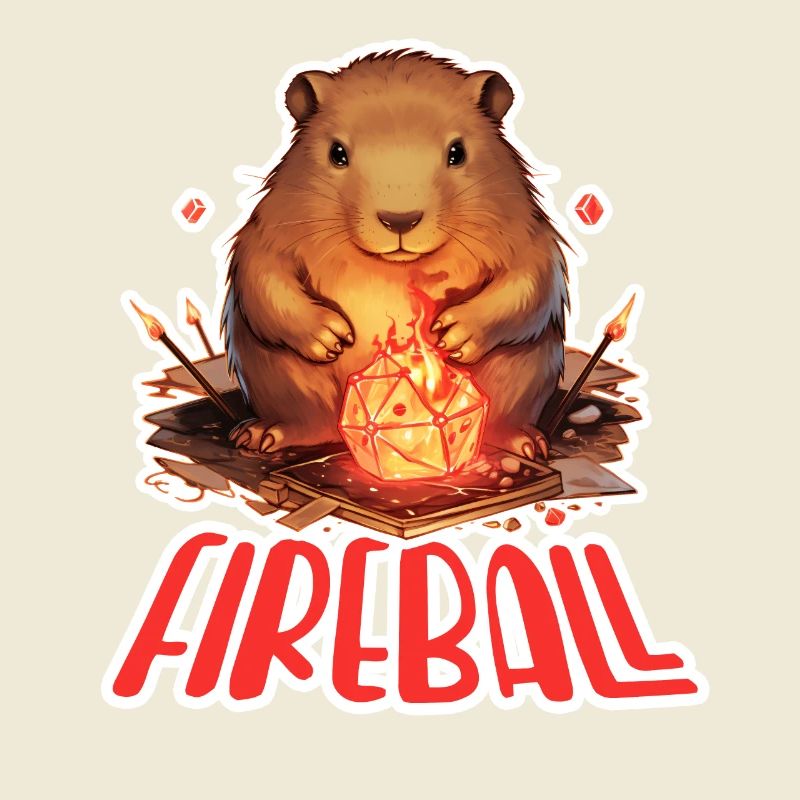 Capybara Mage – Fireball RPG Design