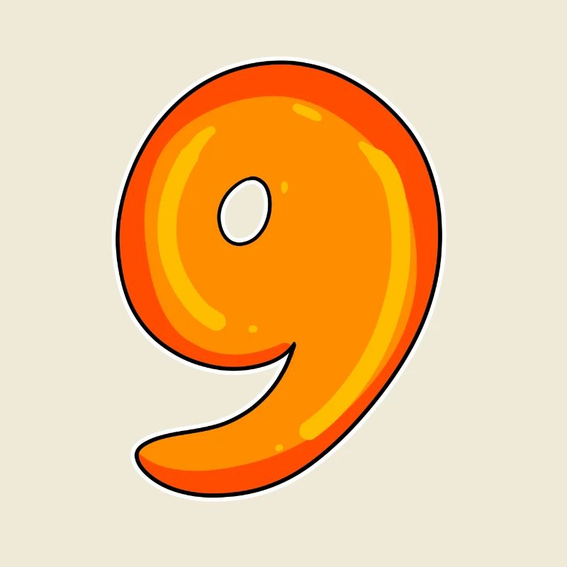Nine - 9 Motif