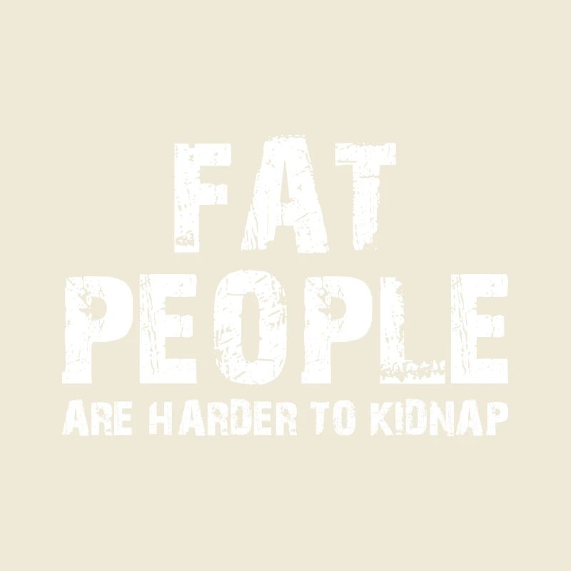 Les gros sont plus difficiles à kidnapper