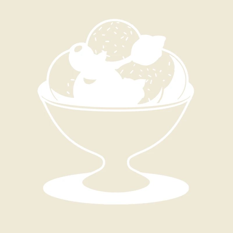 Dessin de coupe glacée