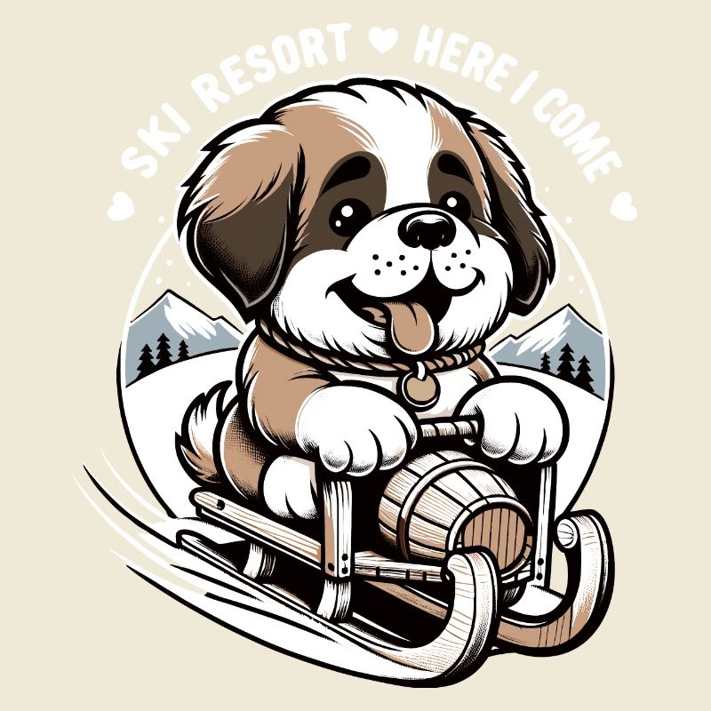 Bernhardiner Hund