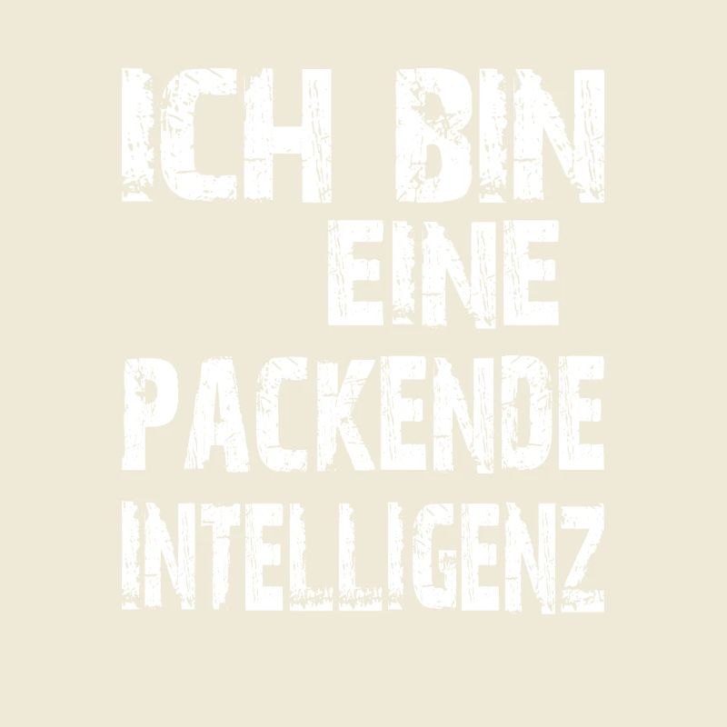 KI Spruch Ich bin eine packende Intelligenz