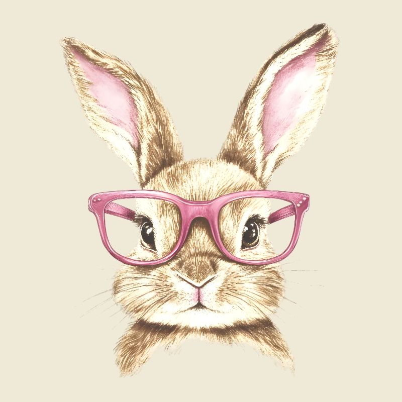 Rabbit Bunny Glasses Bunny Ears Bunny Gift