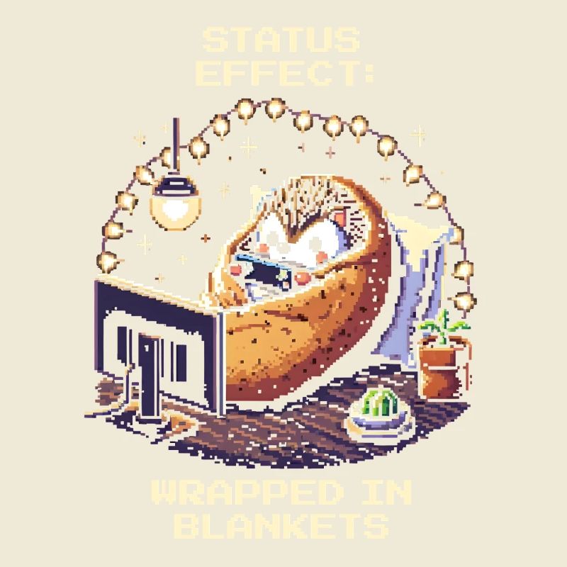 Status: Eingekuschelt in Decken