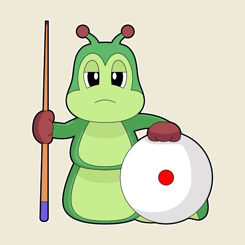 Raupe Billiard Queue