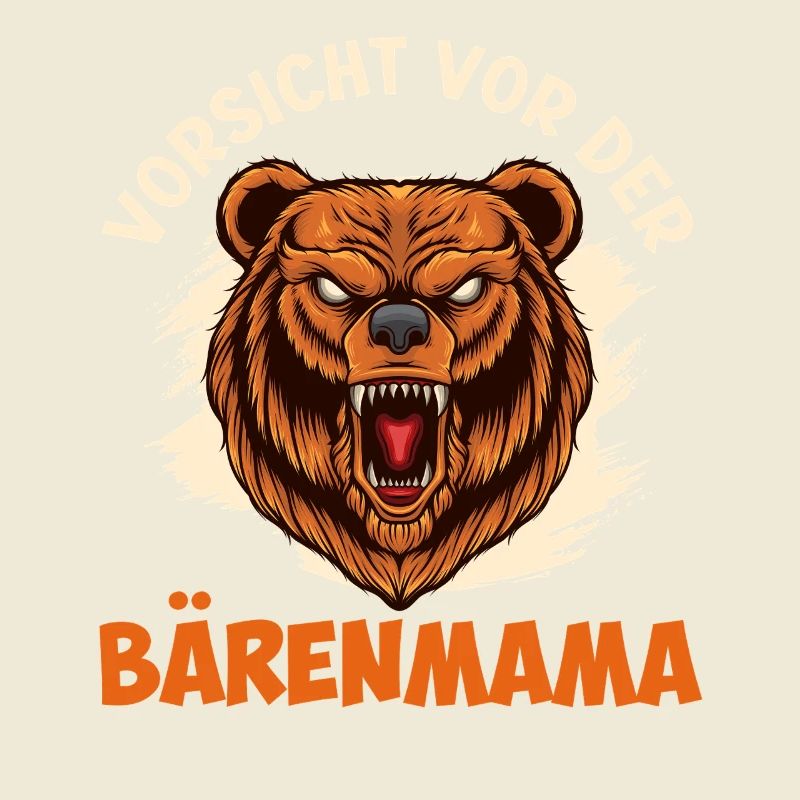 Werdende Mutter VORSICHT VOR DER BÄRENMAMA