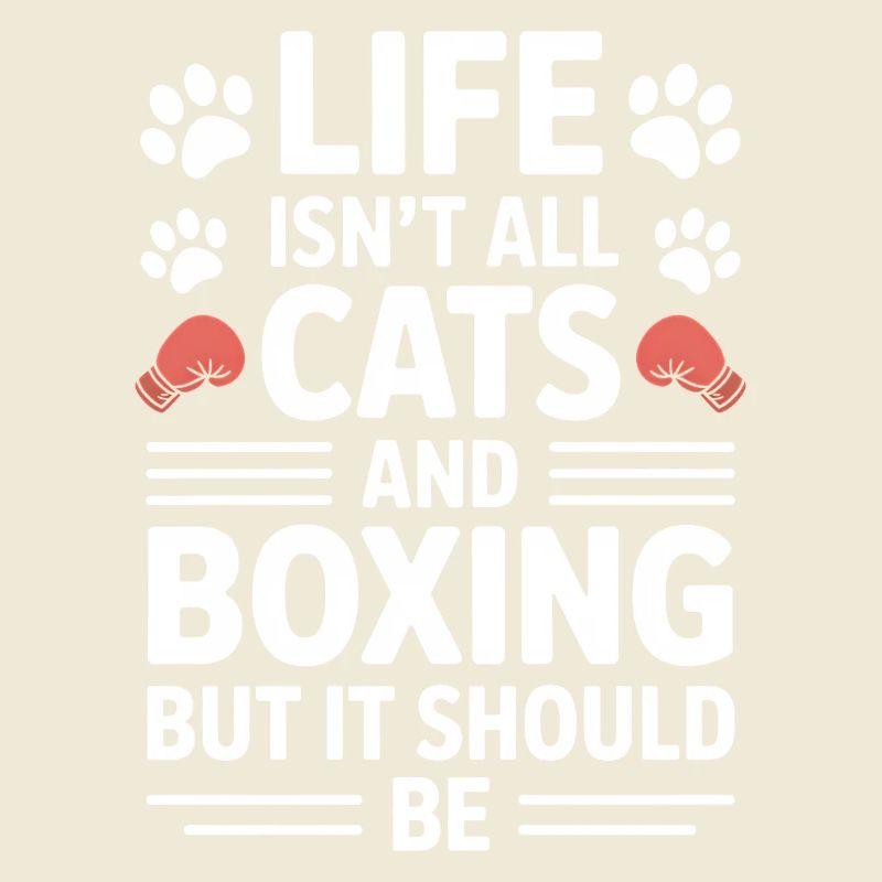 Boxe Dire Chats Boxer Drôle Boxe Cadeau