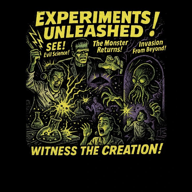 Experiments Unleashed Lab Filmplakat Halloween