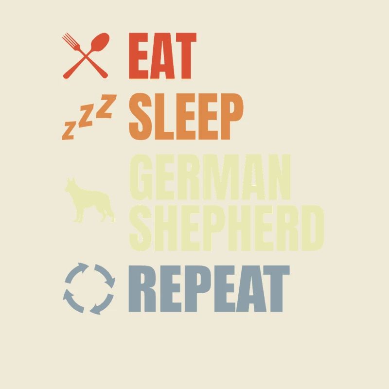 Schäferhund Routine