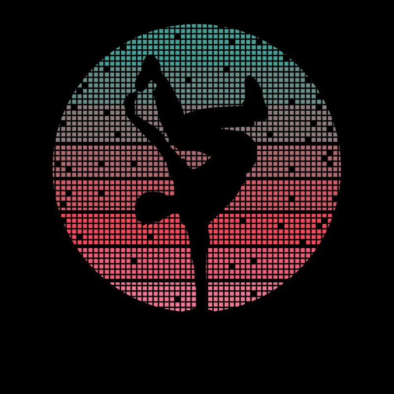Breakdance Tanz Breakdancer Retro Breakdancer