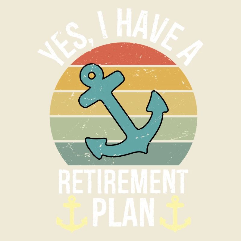 Plain Sailing Boat Retirement Plan Gift
