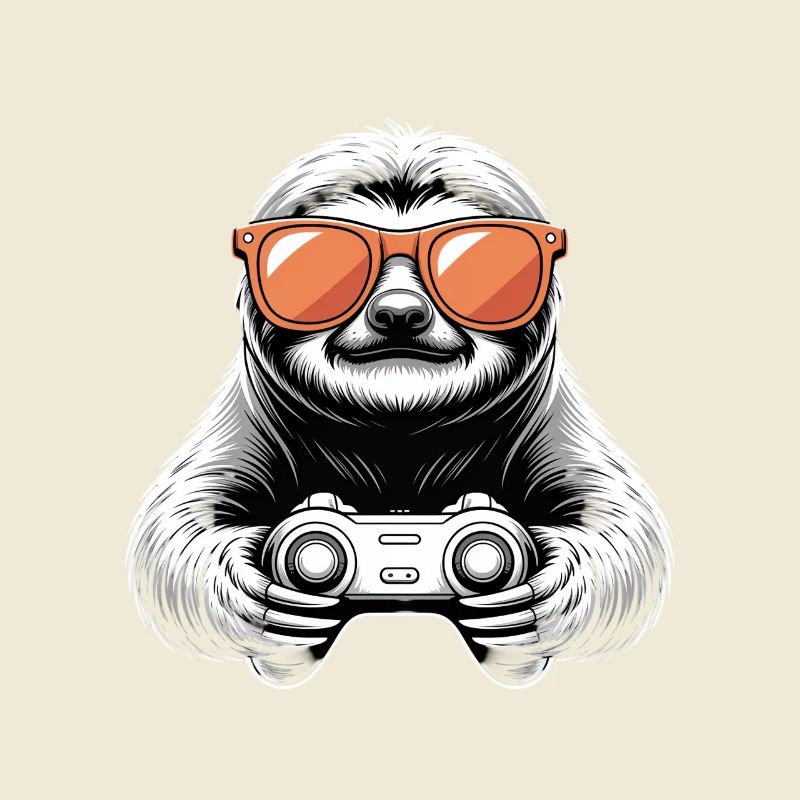 Gamer Sloth