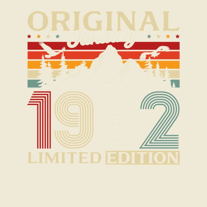 44e anniversaire Original janvier 1982