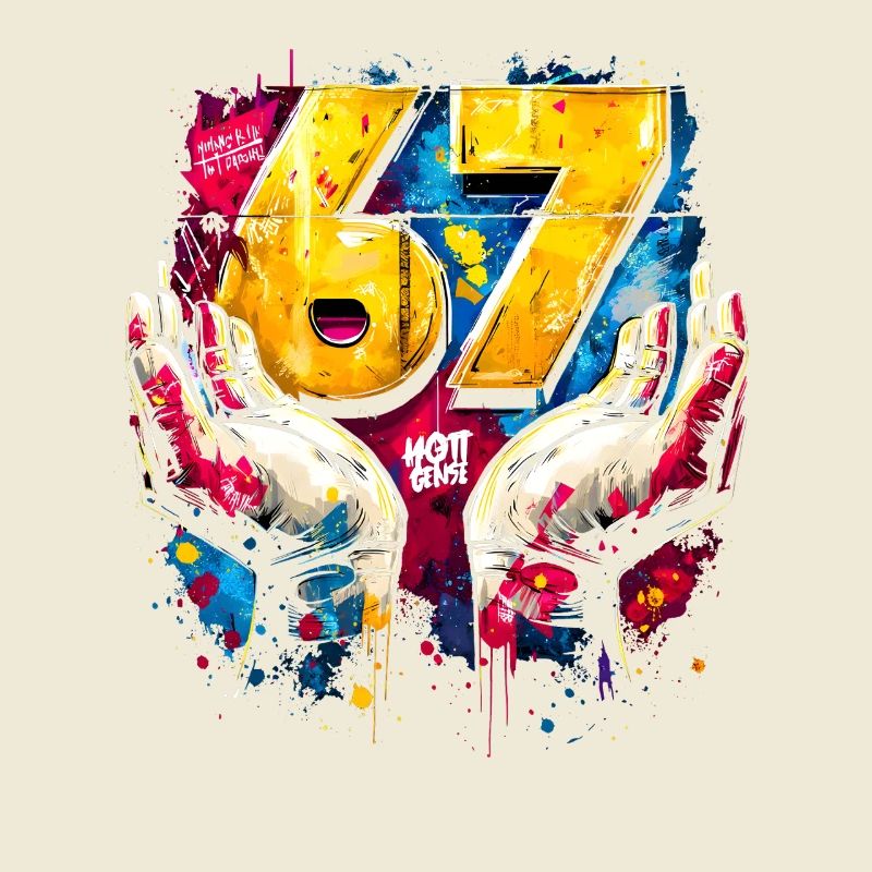 6 7 Mème du graffiti