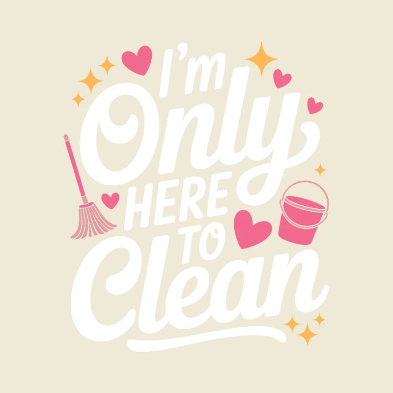 Humorous cleaner design for cleaner