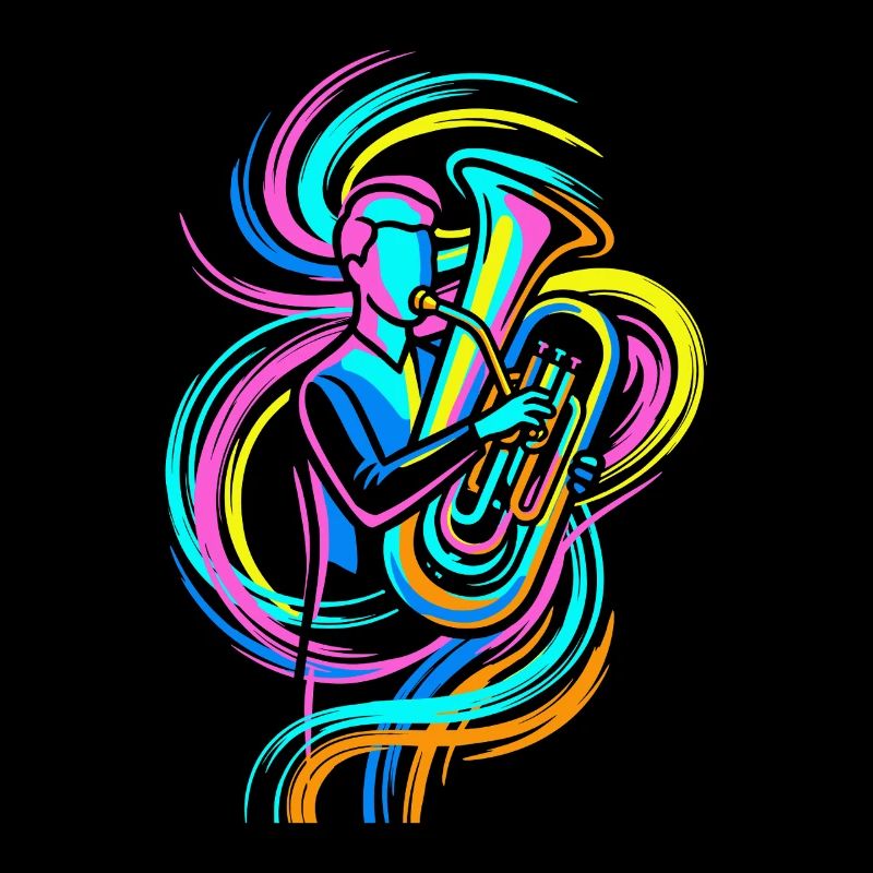 Tuba player