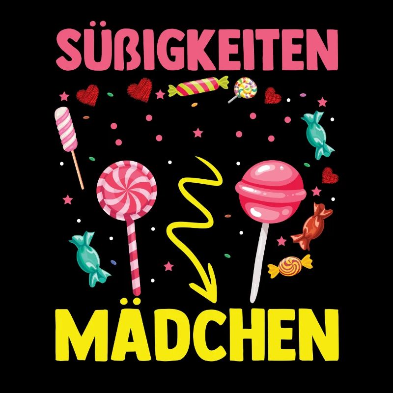 Süschigkeiten Naschkatze Süßes Mädchen
