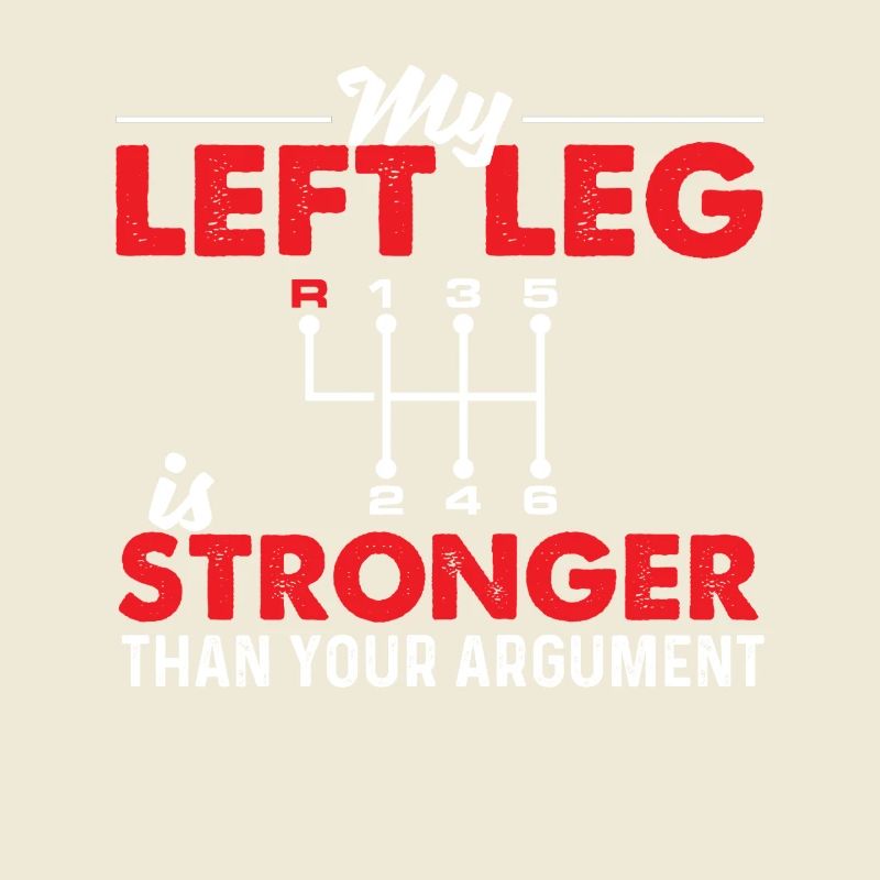 Left Leg Stronger Manual Shift Driver