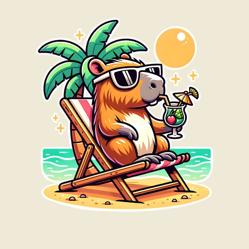 Capybara Urlaub