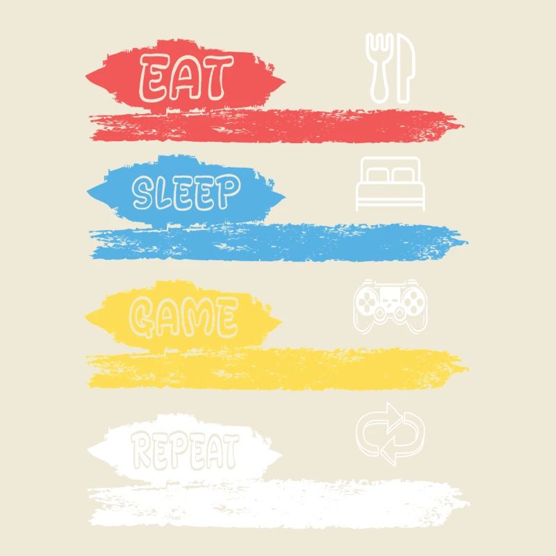 JEU DE MANGER ET DORS RÉPÉTER - V2