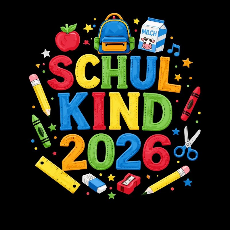 Einschulung 2026 Erstklässler 1. Klasse Schulkind