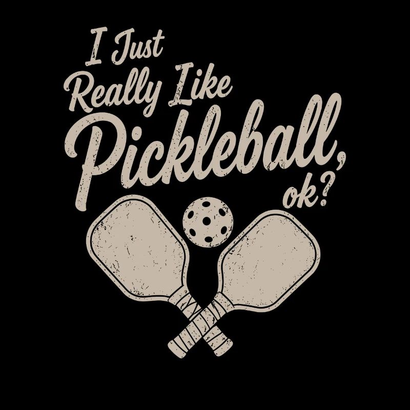 Ich liebe Pickleball Spruch