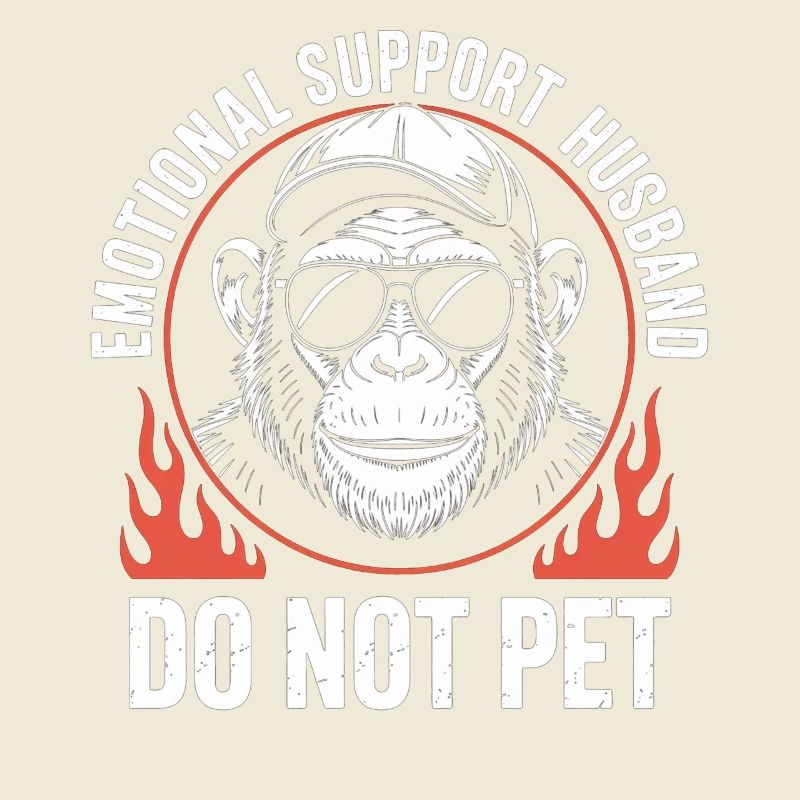 Emotional Support Monkey Do Not Pet