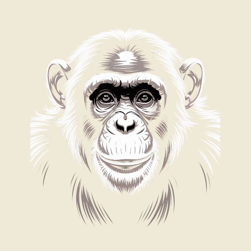 Affe Schimpanse