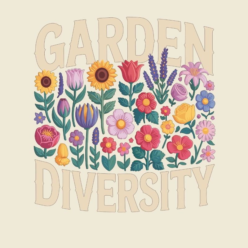 Garden Diversity Blumen Garten