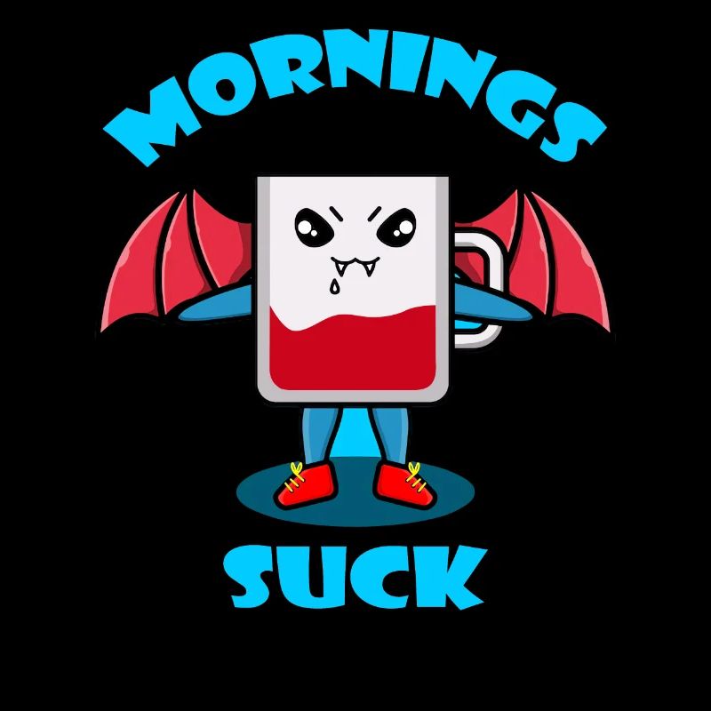 Mornings Suck Graphic