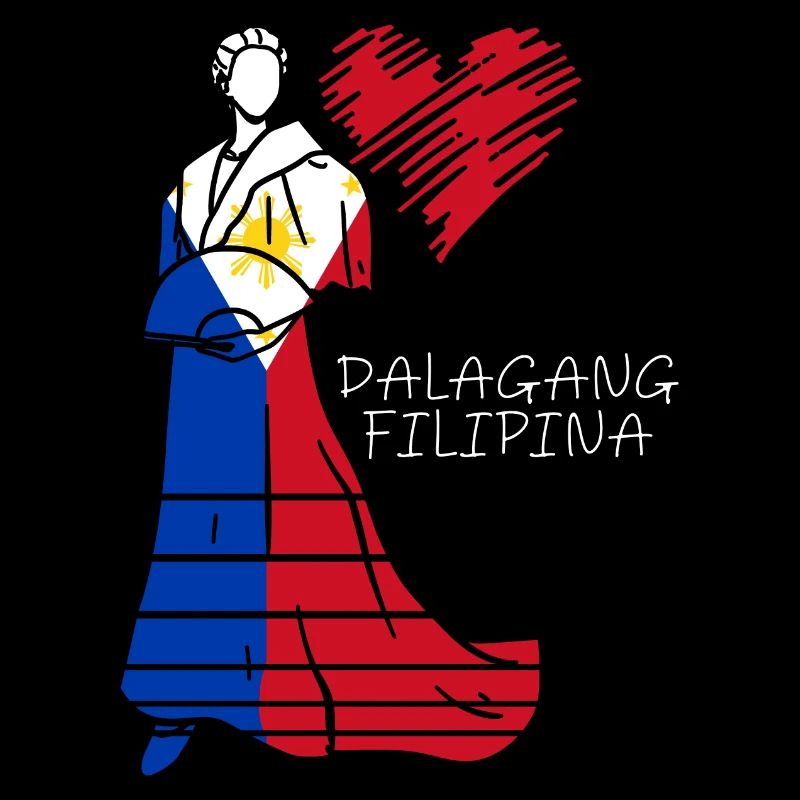 Philippines philippine drapeau Dalagang je cadeau