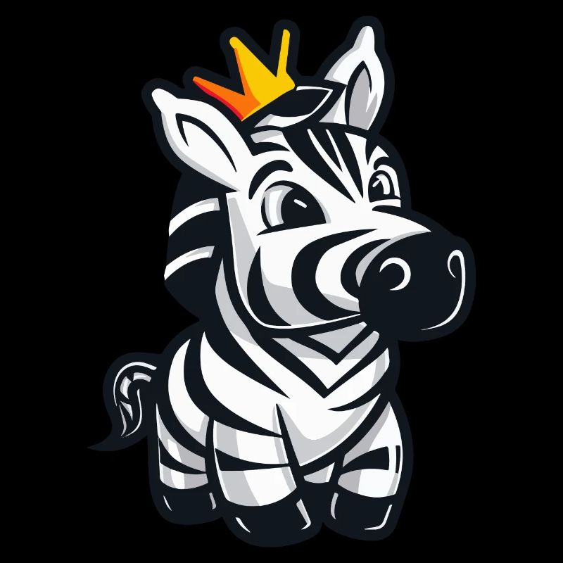 Zebra Comic Krone