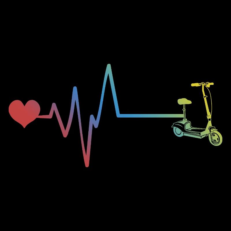 E-scooter pulse heartbeat Trottinette électrique