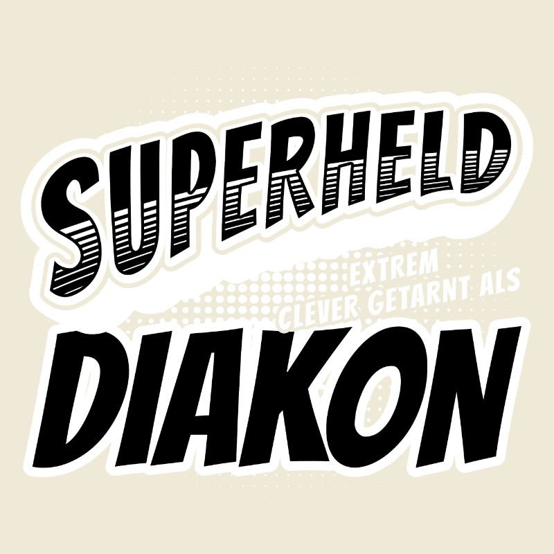 Superheld, clever getarnt als Diakon