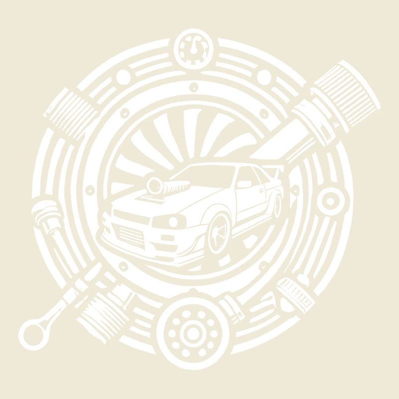 Logo de tuning automobile