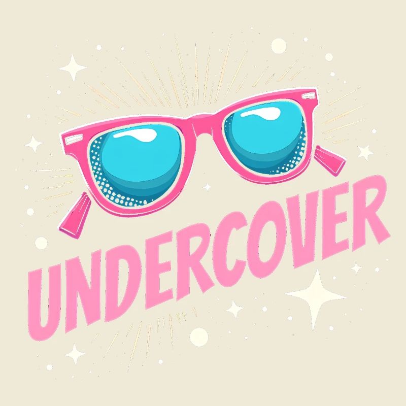 Déguisement Undercover - Sunglasses Fun