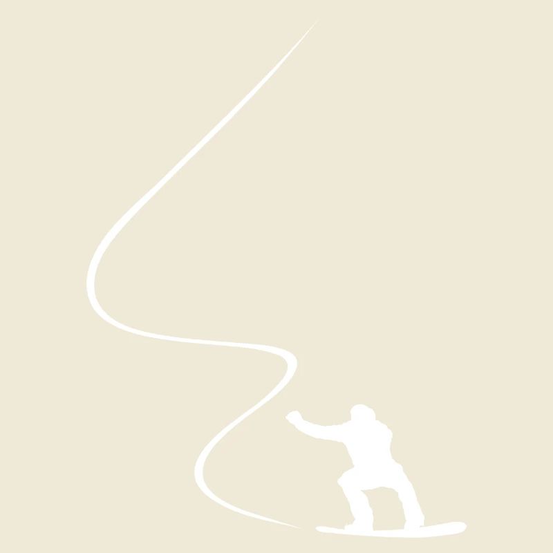 Snowboarder, Curve, Downhill, Freerider, Winter