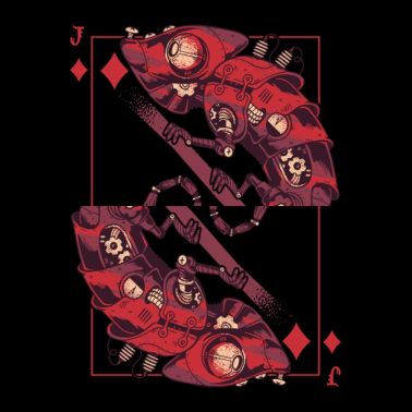 Gioco di carte Chameleon Steampunk Karo Jack